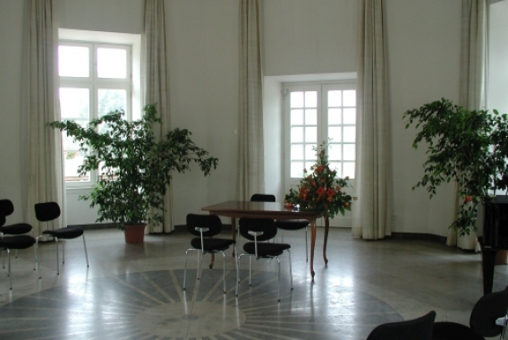 Schloss Karlsruhe, Turmzimmer oder Gartensaal